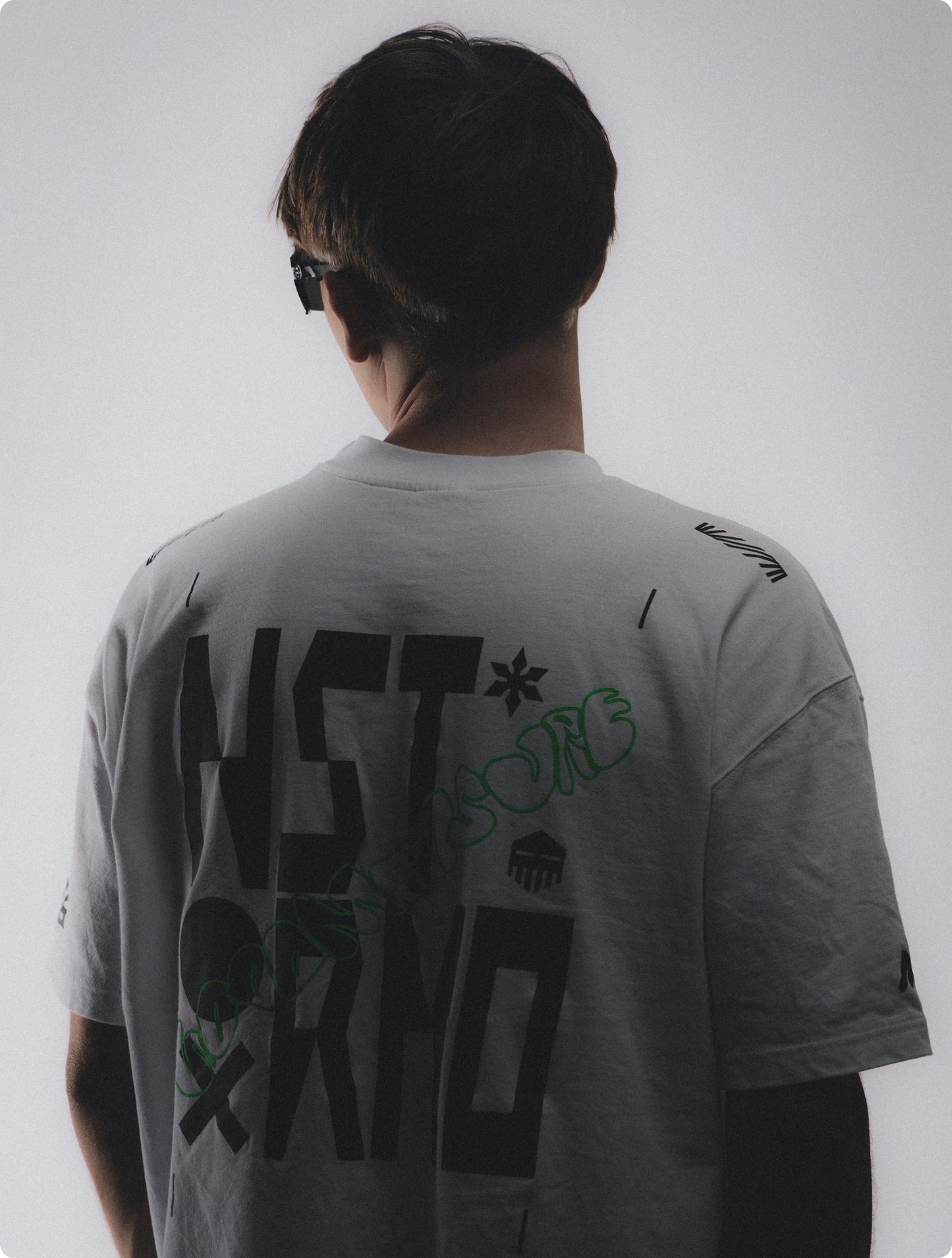NSTRMO x Good Measure Box Tee - White