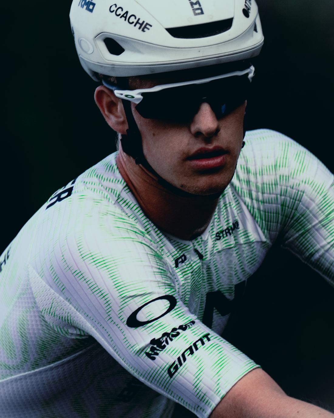 NSTRMO rider in the team jersey
