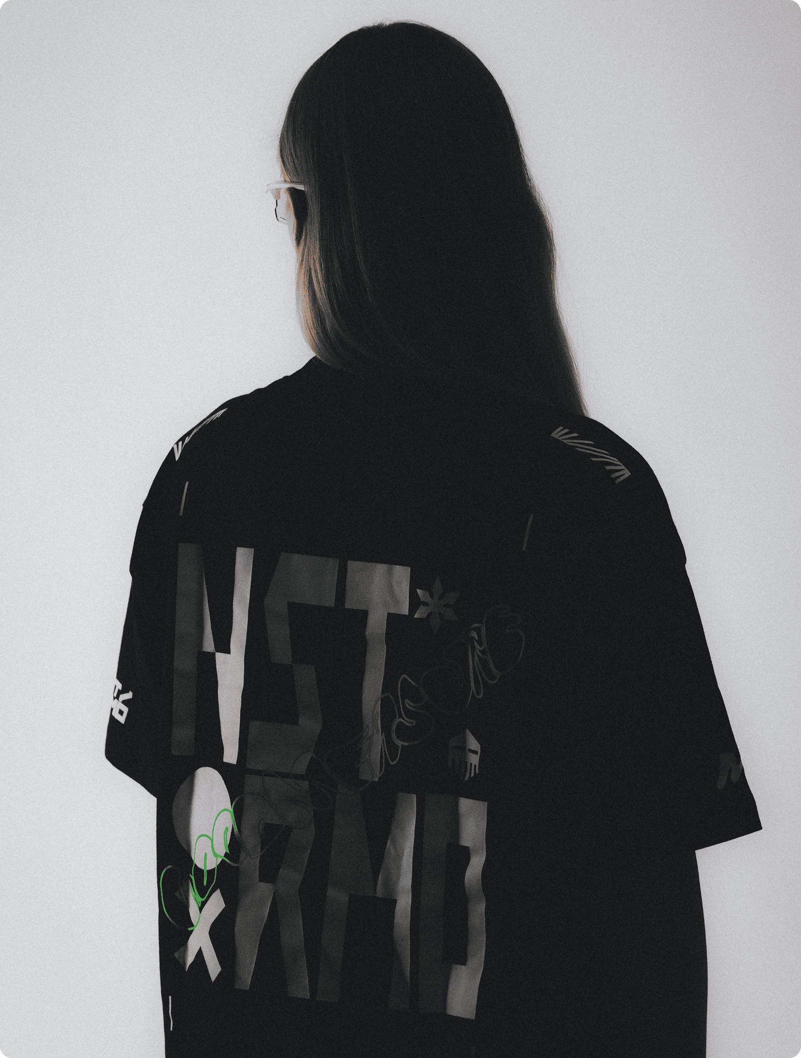 NSTRMO x Good Measure Box Tee - Black