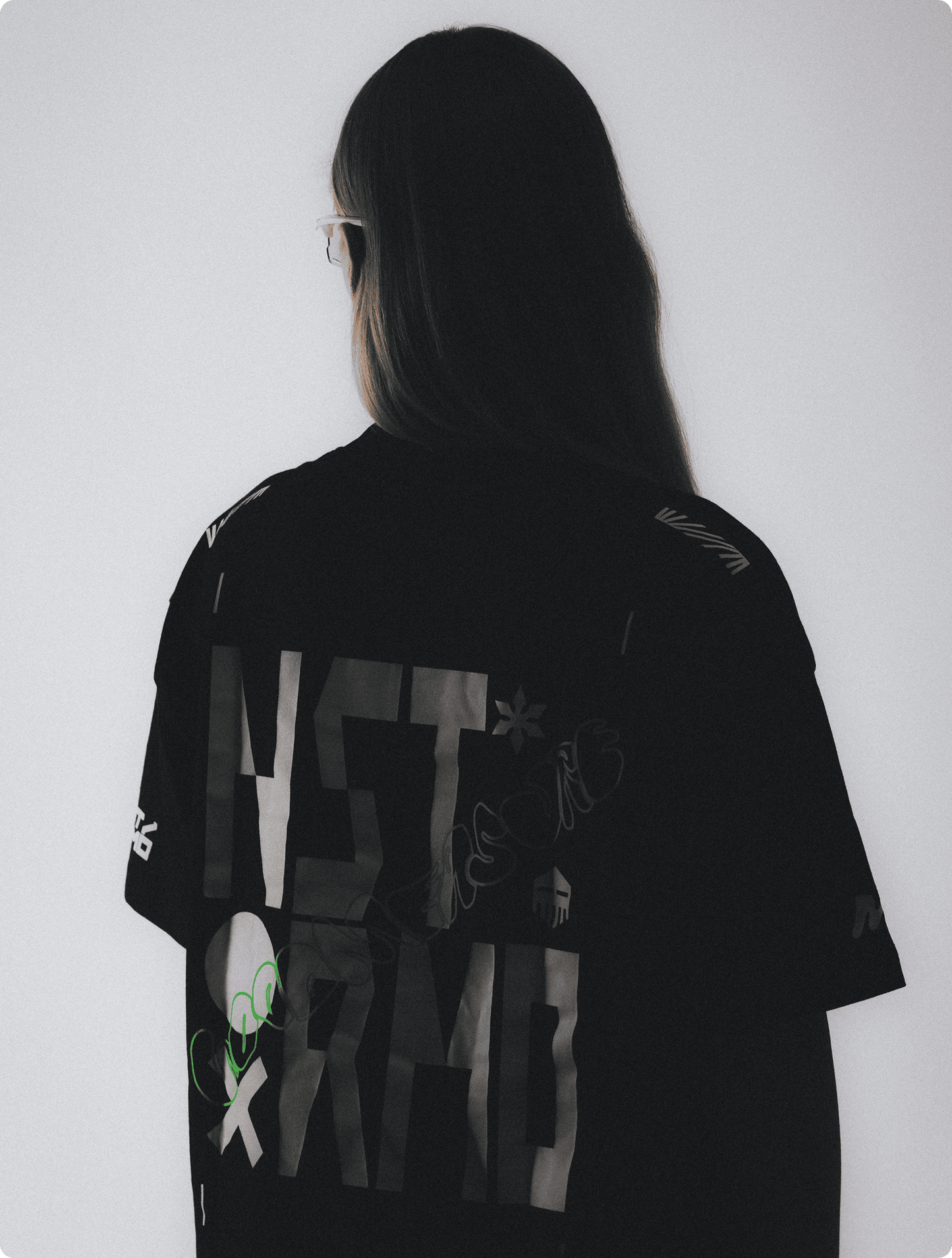 NSTRMO x Good Measure Box Tee - Black